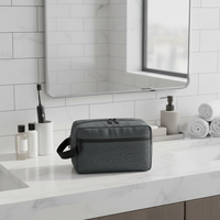 Trousse de Toilette Oxford Imperméable Grande Capacité pour Hommes – Sac de Voyage et Organisateur de Cosmétiques avec Séparateurs – Vente en Gros