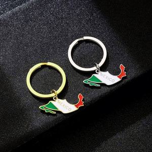 พวงกุญแจแผนที่ปาเลสไตน์อิสราเอลแบบปรับแต่งได้ จี้โลหะตกแต่ง อุปกรณ์เสริมจี้โลหะ - Product Image 6