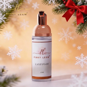 Colle à cils Pinky Leem, marque privée, shampoing pour cils, nettoyant pour extensions de cils, nettoyant pour cils, nettoyant moussant pour cils - Product Image 1