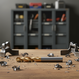 Broca Helicoidal HSS-Co de 2.7mm y 46mm de Longitud, Recubierta de TiN, Autocentrante - Product Image 3