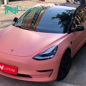 Wholesale Ceramics Bobby Pink Auto Body Sticker Films Car Wrap Vinyl Wrapping Films for Vehicle - Product Image 3