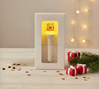 RICHSHINING Personnalisez votre propre porte-clés LED, mini bâton lumineux LED portable, éclairage coloré, porte-clés LED pour la décoration de sac à dos