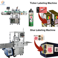 Applicateur automatique d'étiquettes Machine d'étiquetage auto-adhésive à angle droit Machine d'étiquetage de timbres fiscaux pour petites boîtes