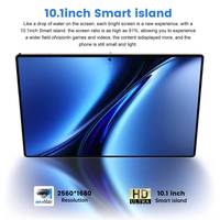 Tablet Laris Manis 10.1 inci Pad Pro 13 Octa-Core Android 15 RAM 16GB ROM 1TB, dengan Kartu SIM, Tablet Bisnis Profesional