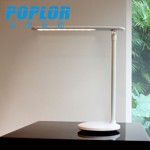 Lampe de bureau LED Poplor 4W à commande tactile, alimentée par batterie, design minimaliste, éclairage pour étudiants - Product Image 3