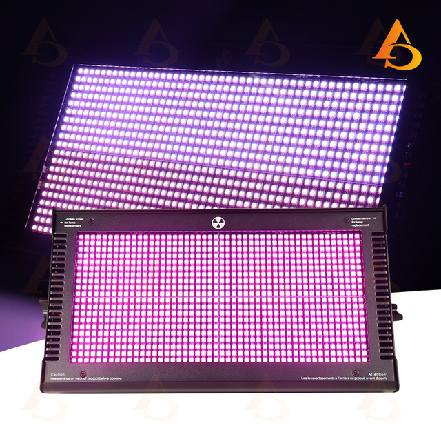 AICPOSE Wholesale Factories Aluminum Alloy 1000W Strobe Light DMX 3in1 LED Colorful Strobe Lights for Stage