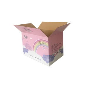 Màu hồng bao bì <span class=keywords><strong>carton</strong></span> Giao hàng hộp sóng tùy biến in ấn <span class=keywords><strong>carton</strong></span> trường hợp bao bì hộp <span class=keywords><strong>carton</strong></span> - Product Image 5