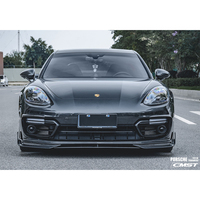 Nouveau kit carrosserie de haute qualité en fibre de carbone sèche style CMST pour pare-chocs avant Porsche Panamera