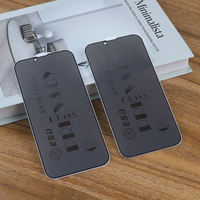 Pour Samsung S23/S24 Ultra pour iPhone 14/15 antistatique confidentialité verre protecteur d'écran étanche verre téléphone portable accessoire