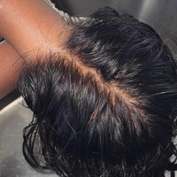 Perruques Lace HD à Nœuds Uniques, Cheveux Humains Vierges Européens Alignés par les Cuticules, Entièrement Nouées à la Main, Perruques Lace Front et Full Lace, Vente en Gros