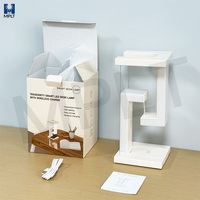 Lampe de bureau moderne et élégante pour la décoration de la maison avec charge sans fil, lévitation magnétique anti-gravité, lampe de lecture LED alimentée par batterie