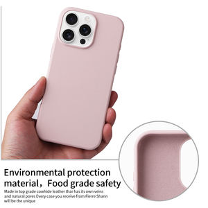 Vente en gros d'étuis de téléphone en silicone liquide antichoc pour <span class=keywords><strong>iPhone</strong></span> 11 12 <span class=keywords><strong>13</strong></span> 14 15 étuis pour <span class=keywords><strong>iPhone</strong></span> 16 étuis de protection en silicone souple - Product Image 3