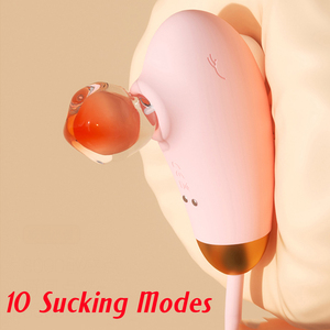 Vibrador con Calor y Succión para el Clítoris, Dildo con Estimulación del Punto G, 10 Modos de Succión y Vibración, Resistente al Agua y Recargable para <span class=keywords><strong>Mujeres</strong></span> - Product Image 6