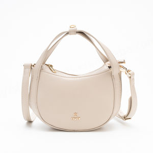 Bolso de Mano para Mujer, Diseño Moderno, Cuero PU, Cierre de Cremallera, Forro de Poliéster en Color Contrastante, Correa Individual - Product Image 1