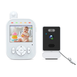 Surveillance de la température berceuses à vision nocturne automatique conversation bidirectionnelle longue portée pas de moniteur bébé mains libres WiFi avec caméra et audio - Product Image 1