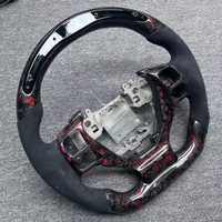 Volant en fibre de carbone forgé avec LED pour Lexus RC F RC350 RC300 RC200t ISF IS350 IS300 IS250 IS200t NX300h GS350 GS F