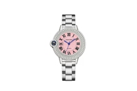 Montre à Quartz ballon confession pour femmes haute apparence centaines de langues lumière luxe tempérament à la mode montre solide