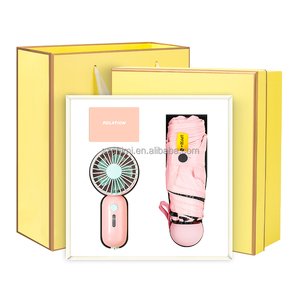 จัดส่งที่รวดเร็วขั้นต่ําต่ําร่มแคปซูลมินิพัดลมมินิสีชมพูกลับไปที่ของขวัญโรงเรียนชุดของขวัญขององค์กร - Product Image 4