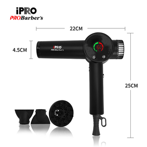 Novo Secador de Cabelo IPRO 110.000 RPM Alta Velocidade Potente com Display Digital de Alta Qualidade Ferramenta Profissional para Salão de Beleza Secador de Cabelo Padrão UE - Product Image 4