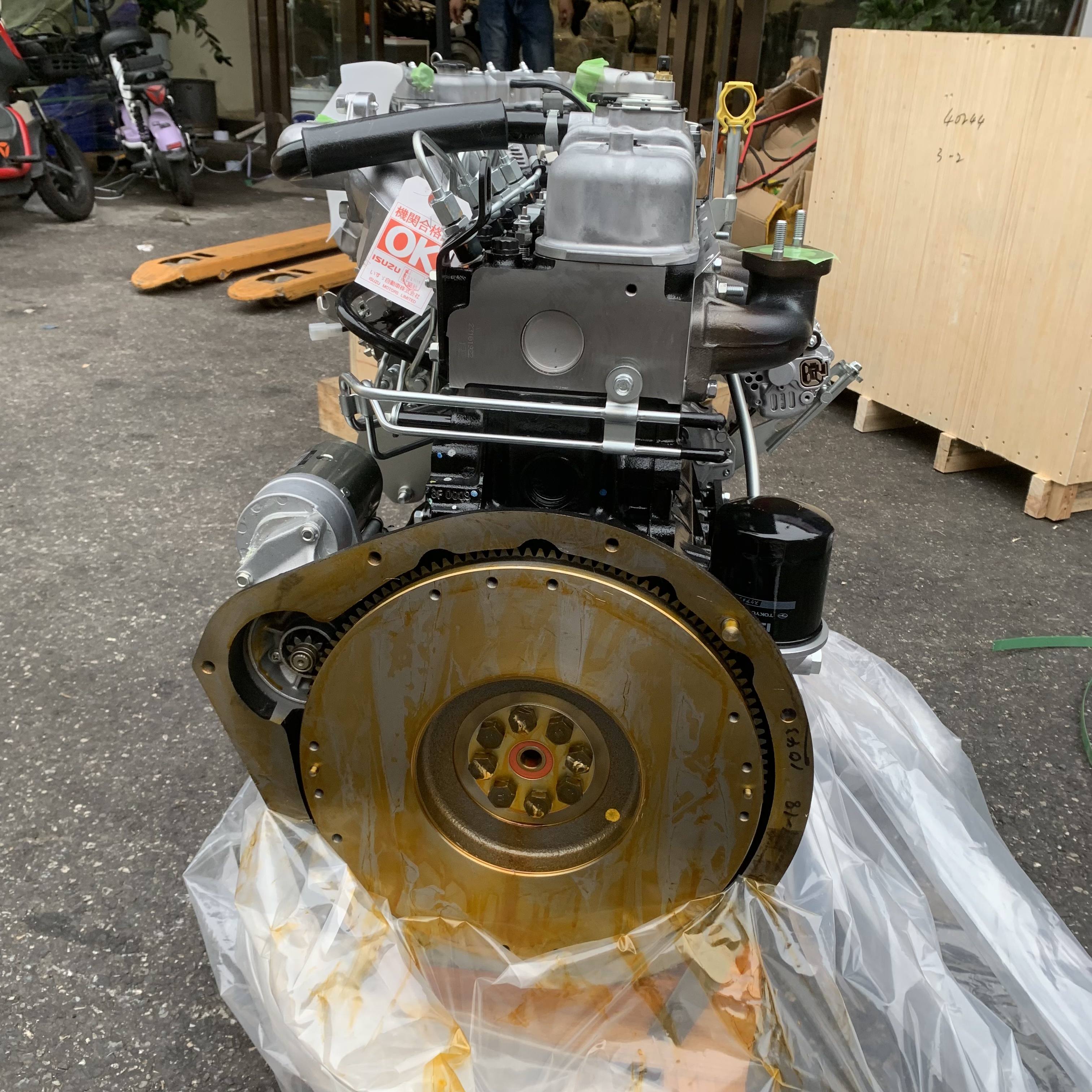 うぇい④ 4JG2 Diesel Engine - 46KW for ISUZU - New & Reliable Power