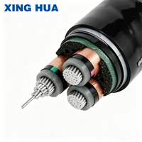 Xinghua YJLV 8.7/15KV Mittelspannungs-3-Adrig-Aluminium-Stromkabel mit XLPE-Isolierung für Industrie- und Bauanwendungen 3*70mm