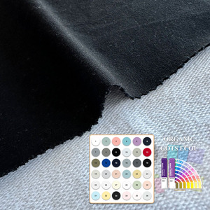 100% Organic Cotton Interlock Stretch Knit <strong>Fabric</strong> Eco-Friendly and Washed Gots <strong>Fabric</strong> - Product Image 5