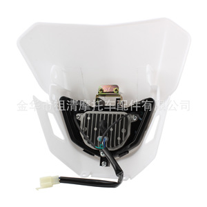 ไฟหน้ารถมอเตอร์ไซค์ Zuqing รุ่น CQR250 ระบบไฟ LED สำหรับออฟโรด ดีไซน์หน้ากากผี - Product Image 4