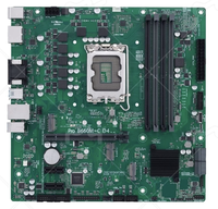 Motherboard Komersial Micro-ATX Pro B660M-C D4-CSM untuk Intel Generasi ke-12, PCIe 4.0, 2x Slot M.2, USB 3.2 Depan, SATA untuk Desktop