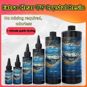 Résine UV à haute viscosité, durcissement rapide en 1 minute avec lumière du soleil ou lampe UV, époxy transparent non jaunissant pour l'artisanat DIY - Product Image 2
