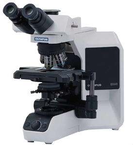 Microscope de marque Olympus BX43 avec éclairage LED blanc, haute luminosité et indice d'indication des couleurs - Product Image 1