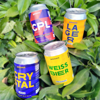 Etiquetas Adhesivas de Vinilo con Código de Barras en Color Morado, Impresas con Logotipo Personalizado, para Botellas de Bebidas, Café o Jugos