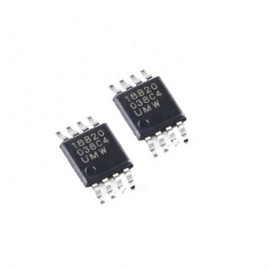 Chip IC Original <span class=keywords><strong>de</strong></span> alta calidad Resolución Prgmble 1 cable Parasite Power DS18B20U + T Componentes electrónicos <span class=keywords><strong>de</strong></span> circuito integrado - Product Image 1