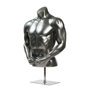 Maniquíes de Torso Masculino <span class=keywords><strong>Usados</strong></span> de Fibra de Vidrio Baratos, Talla Grande - Product Image 3
