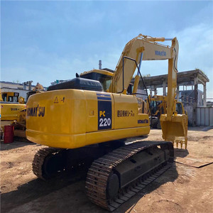 Excavatrice sur chenilles Komatsu PC220-8 d'occasion, moteur et pompe Cummins d'origine japonaise, modèle 2020, garantie 1 an, prête à être expédiée, en stock - Product Image 6