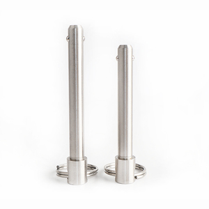 Chốt định vị bằng thép không gỉ có thể tháo nhanh với đầu bi lò xo có vòng kéo, chốt khóa cho các loại ốc vít - Product Image 1