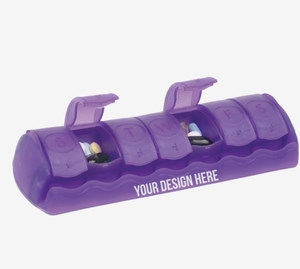 Organizzatore di pillole personalizzato con Logo regalo promozionale <span class=keywords><strong>per</strong></span> farmacia salute settimanale <span class=keywords><strong>contenitore</strong></span> di medicina personalizzato scatola medica - Product Image 6
