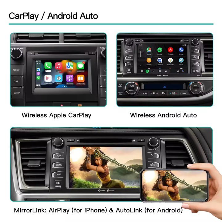 トヨタディスプレイオーディオ Android auto アップルカープレイ