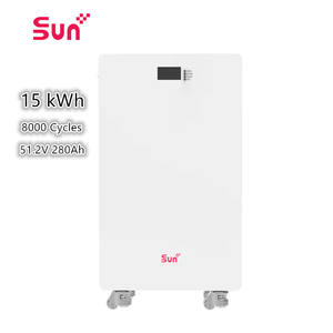 Batterie de stockage d'énergie portable Sunplus 15 kWh pour usage résidentiel avec 10 ans de garantie - Product Image 1