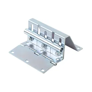 Hardware Garage Door Sectionnal Hinge Plastic Hinge For Garage Door 14# 18#silver Double Side Hinge