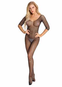 Kadın Fishnet iç çamaşırı taklidi Clubwear tam vücut bodybodysee <span class=keywords><strong>Through</strong></span> - Product Image 4