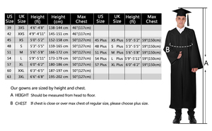 Adulte Noir Mat Graduation Robe Cap Tassel Set 2025 Uniforme <span class=keywords><strong>Scolaire</strong></span> Université Cérémonie Classique pour le Lycée et le Bachelor - Product Image 6