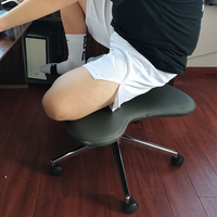 Moderner ergonomischer Hebe stuhl für Frauen für Büro meditation Sitzender Affen hocker für Yoga Cross Legged Pose Internet Celebrity