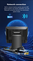 Nouveau design, terminal de point de vente tactile à écran 15 pouces avec cadre à angle droit, système de point de vente personnalisé, PC tout-en-un