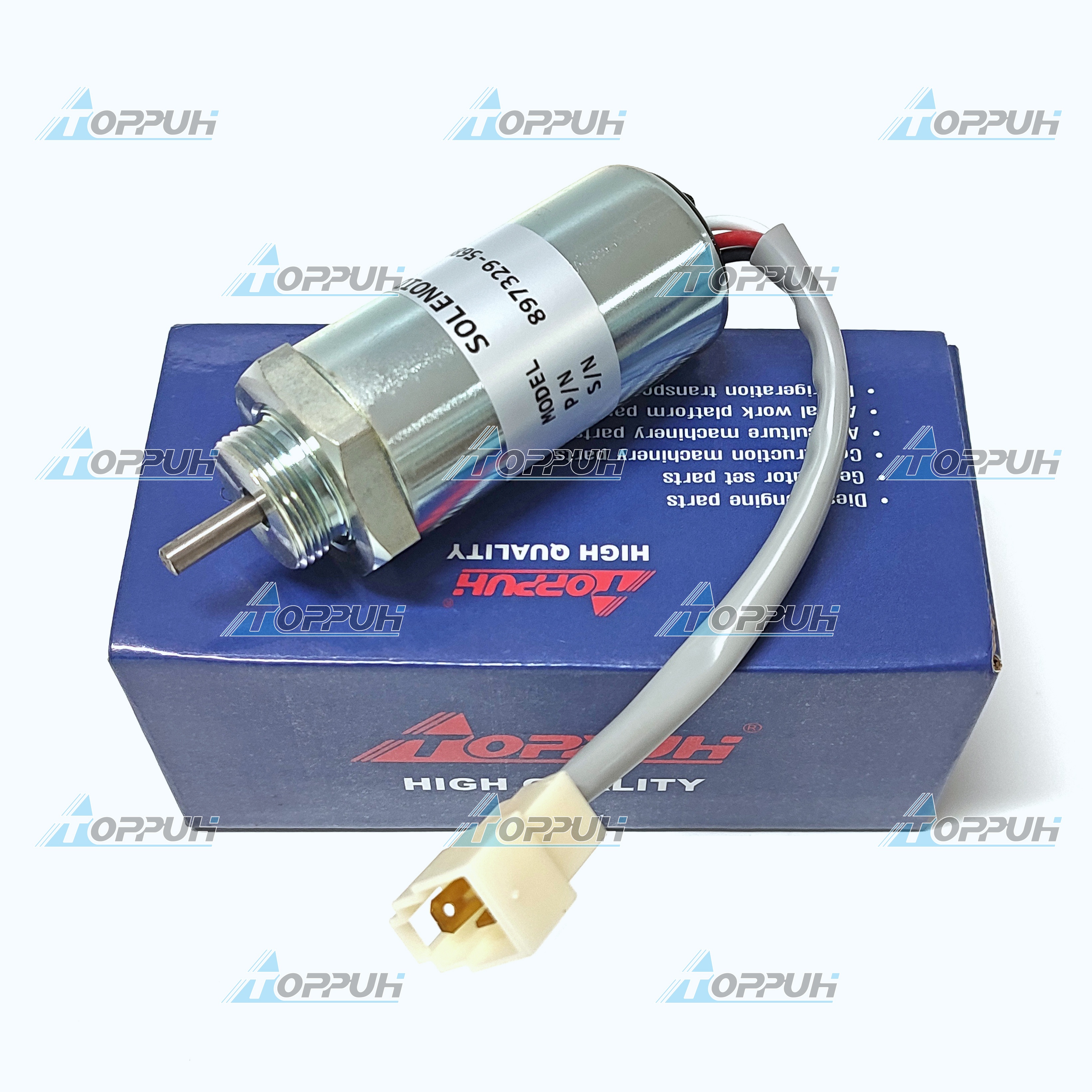 Fuel Shut off Solenoid MV1-81 12V for Isuzu Engine 4LE2 for
