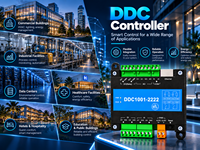 Contrôleur DDC Milesgo DDC1001-2222, contrôleur HVAC intelligent pour BMS, automatisation des bâtiments, IoT et systèmes de gestion de l'énergie