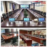 Table de conférence de bureau, salle de réunion