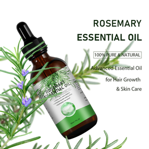 Label privé Organic100 % pure huiles essentielles naturelles de romarin et de menthe huile essentielle de feuilles de <span class=keywords><strong>Rose</strong></span> <span class=keywords><strong>Mary</strong></span> pour cheveux - Product Image 1
