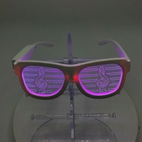 Nouvelles Lunettes LED Rechargeables 2026 – Lunettes Magiques Lumineuses pour Fêtes, Noël et Événements d'Halloween