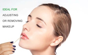 Penjualan laris murah 100% kapas ramah lingkungan penyeka stik katun wol bud Makeup kapas Buds - Product Image 3