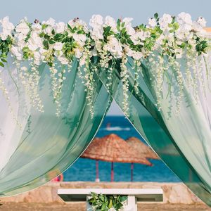 Nhân Tạo Treo Wisteria Bán Buôn Hoa Cưới Trang Trí Giả Hoa Nhân Tạo Wisteria Garland Nho Lụa - Product Image 4